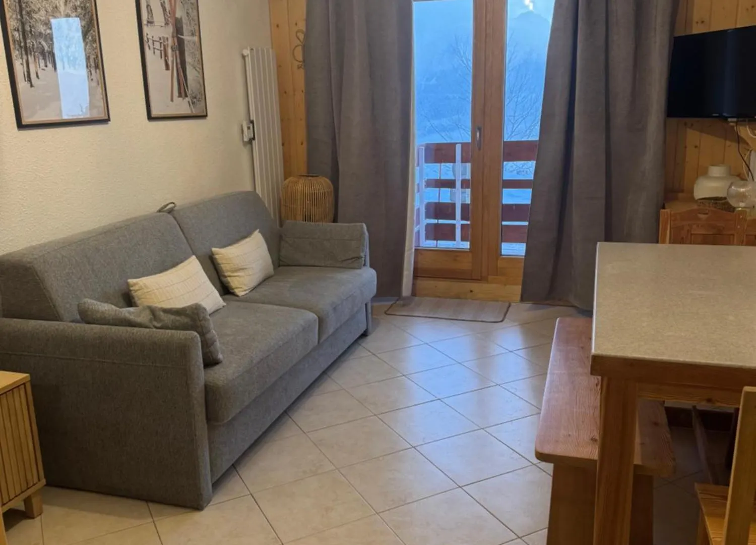 Studio 4 Personnes Renove La Rosiere La Rosiere  Lägenhet